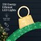 Best Choice Products Outdoor Christmas Lighted Archway Decoration, Large 9.5ft w/Gold Ornament Cap, 330 LED Lights, Holiday Yard Décor